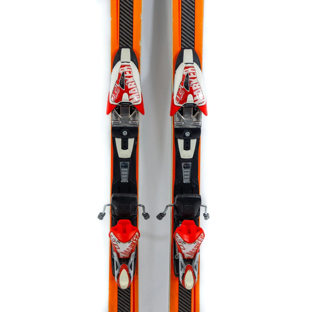 156cm Blizzard Magnesium World Cup GS Skis + Marker Comp 12 Bindings And Power Plate | USED 6 156cm Blizzard Magnesium World Cup GS Skis + Marker Comp 12 Bindings And Power Plate | USED - Image 4