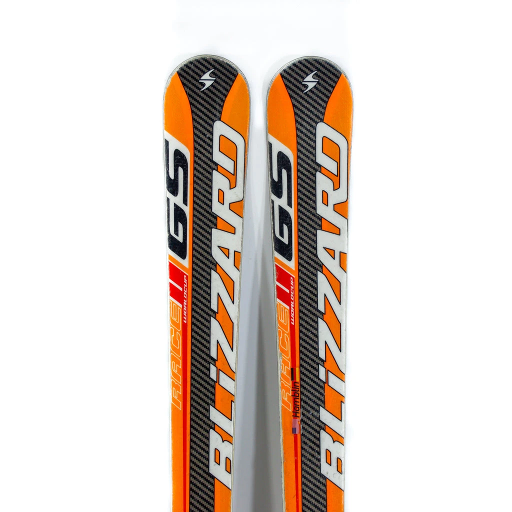 156cm Blizzard Magnesium World Cup GS Skis + Marker Comp 12 Bindings And Power Plate | USED 5 156cm Blizzard Magnesium World Cup GS Skis + Marker Comp 12 Bindings And Power Plate | USED - Image 3