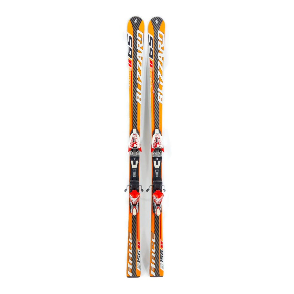 156cm Blizzard Magnesium World Cup GS Skis + Marker Comp 12 Bindings And Power Plate | USED 3 156cm Blizzard Magnesium World Cup GS Skis + Marker Comp 12 Bindings And Power Plate | USED