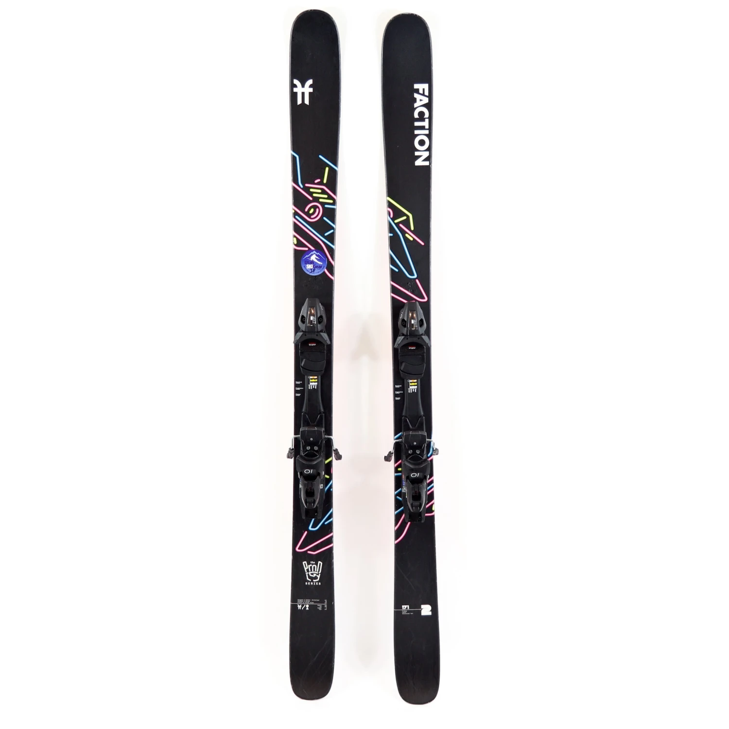 Faction Prodigy 2 171cm + Demo Bindings 2023 - USED 3 Faction Prodigy 2 171cm + Demo Bindings 2023 - USED