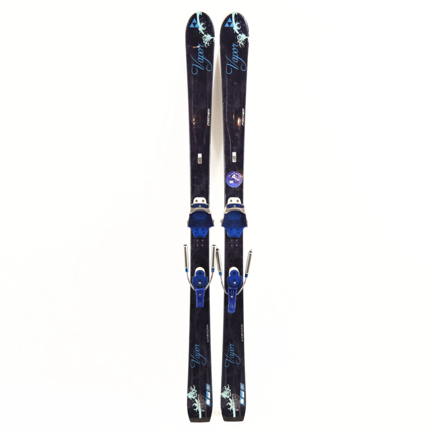 160cm Fischer Vision Vapor + Telemark Bindings- 2008-USED 3 160cm Fischer Vision Vapor + Telemark Bindings- 2008-USED