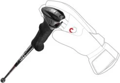 Leki Stella S Alpine Ski Poles - White/Black Or Black/Coral - DISCONTINUED -ELAN Shop 61f4Pi 3AcL. AC SL1500