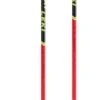 Leki WCR TBS SL 3D Aluiminum Alpine Ski Race Poles | Red -ELAN Shop LEKI WCR TBS SL