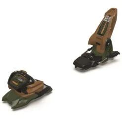 Marker Griffon 13 ID All Mountain Freeride Alpine Ski Bindings | 2023 -ELAN Shop MarkerGriffon13IDGreenBrown
