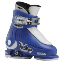 Roces IDEA Up Adjustable Youth Ski Boots | Size 16.0-18.5 -ELAN Shop RocesIDEAUp16.0 18.5 BlueWhite