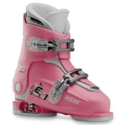 Roces IDEA Up Adjustable Youth Ski Boots | Size 19.0 - 22.0 MP -ELAN Shop RocesIDEAUp19.0 22.0 DeepPinkWhite