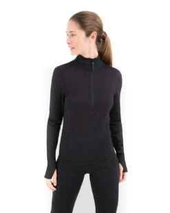 Terramar Cloud Nine 2.0 W-Half Zip Black