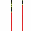 Leki Racing Kids Ski Poles Red Yellow & Black - DISCONTINUED