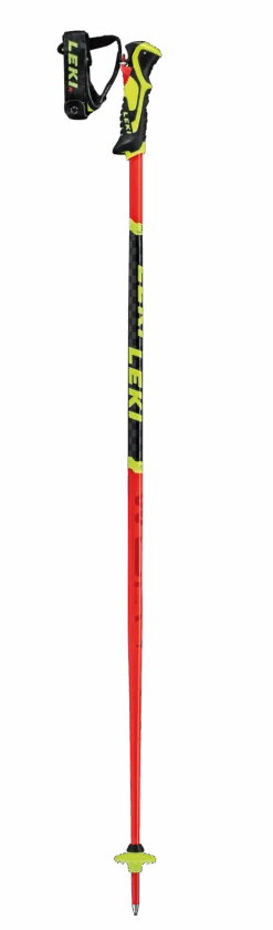 Leki WCR Lite SL 3D Junior Slalom Ski Poles - DISCONTINUED